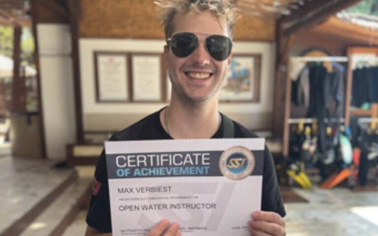 Max, SSI Instructor graduate at 3W Div